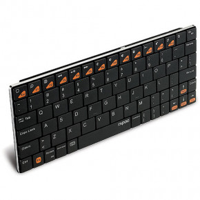  Rapoo BT Ultra-slim Keyboard for iPad E6300 Black (WY36dnd-113672) 4