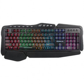  REAL-EL 8900 Gaming RGB Macro, black (WY36dnd-223209)