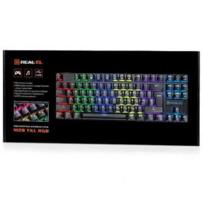  REAL-EL M28 RGB TKL, black 3