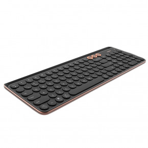   Xiaomi Miiiw Dual Mode (MWBK01) Black/Golden (MWBK01 Keyboard Bluetooth Dual Mode Golden Black)