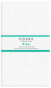    Cosas  WHITE / ZIGZAG LIGHT BLUE (4822052056875) 4