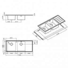   Apell Linear Plus Polish LNP1162FLBC