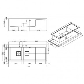   Apell Sinphonia Satin PD1162IRKITB