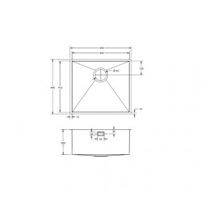    Fabiano Quadro 49x44 S/Steel