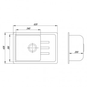   Lidz 620x435/200 BLA-03 (LIDZBLA03620435200) SD00039754 5