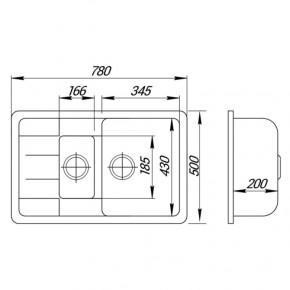   Lidz 780x495/200 BLA-03 (LIDZBLA03780495200) SD00039786 3