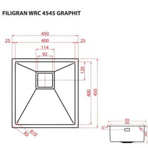   Weilor Filigran WRC 4545 GRAPHIT 10