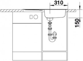   BLANCO FLEX mini .   511918 (WY36dnd-52998)