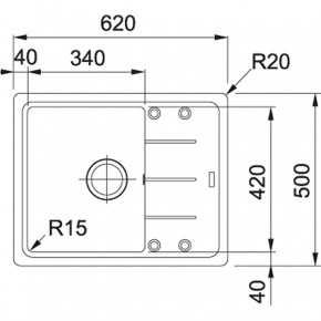  Franke BASIS BFG 611-62 (114.0272.591) 3