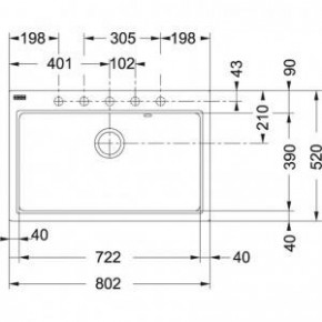   Franke FIG 610-80 (114.0367.656)  4