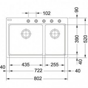   Franke FIG 620-80 (114.0367.674)  4