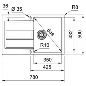   Franke S2D 611-78 (143.0621.190) 4