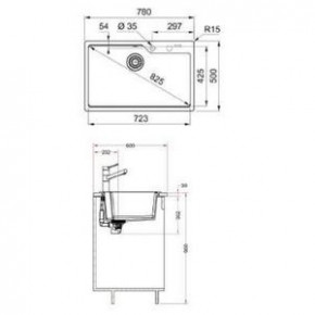   Franke UBG 610-78 (114.0574.958)  3