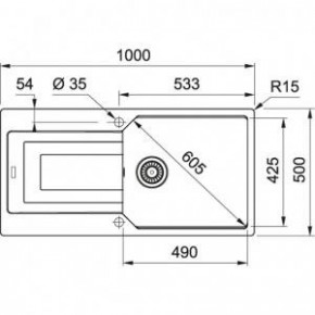   Franke UBG 611-100 XL (114.0574.931)  3