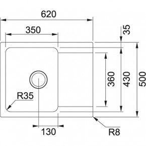   Franke OID 611-62  (114.0498.008) 3