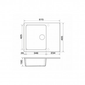 Moyka Granado Avila Graphite 0509 7