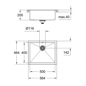   GroheEXSinkK700 31579SD0 3