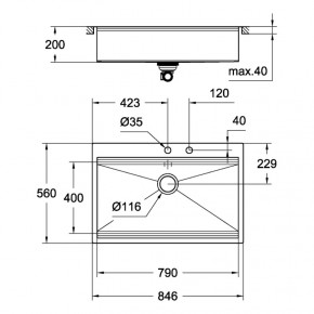   Grohe Sink K800 31584SD0 8