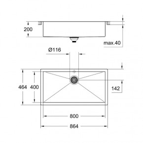   Grohe Sink K700 31580SD0 3