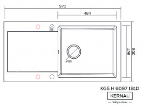   Kernau KGS H 6097 1B1D Black Metallic 3