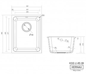   Kernau KGS U 45 1B Pure White 3