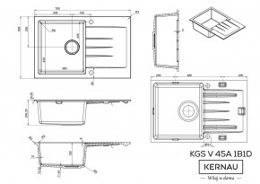   Kernau KGS V 45A 1B1D Black Metallic 3