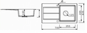   Marmorin Tama 390113011 Ecru 3