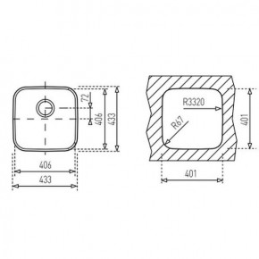   Teka UNDERMOUNT BE 40x40x18 (10125005) 3