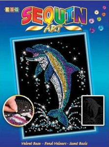    Sequin Art BLUE Dolphin SA1516 (JN63SA1516)