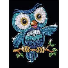    Sequin Art RED Ozzy Owl SA1403 (JN63SA1403) 3