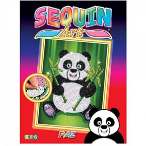    Sequin Art RED Paz Panda SA1414