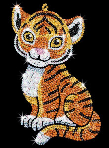    Sequin Art RED Tia Tiger SA1413 (JN63SA1413) 3