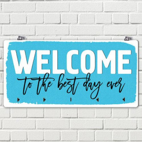    Welcome to the best day ever KEDM_20F001