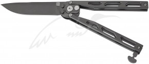  Artisan Kinetic Balisong Small, D2, Steel gray 1823PLS-GY