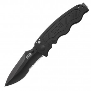  SOG Zoom Serr Black TiNi (ZM1016-BX)