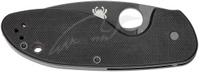  Spyderco Efficent Black Blade C216GPBBK 4