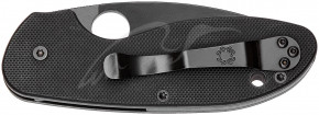  Spyderco Efficent Black Blade C216GPBBK 5