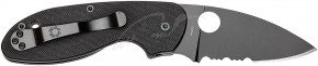  Spyderco Efficent Black Blade,  C216GPSBBK 3