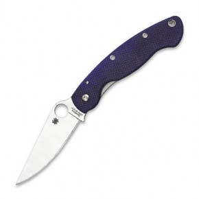  Spyderco Military, S110V,  (C36GPDBL) 6