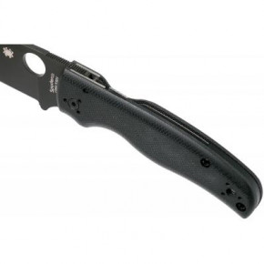  Spyderco Shaman Black Blade (C229GPBK) 5