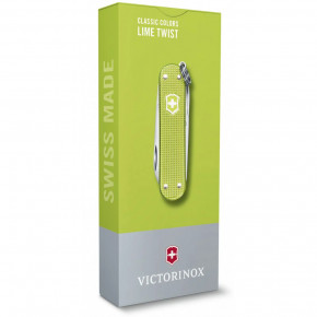 ͳ- Victorinox Classic SD Alox Colors Lime Twist 58 , 5 ,  (0.6221.241G) 8