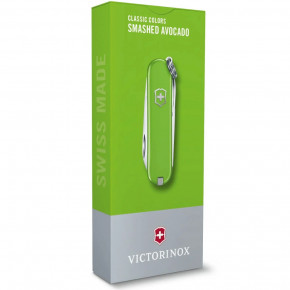   Victorinox Classic SD Colors Smashed Avocado 58  7   (0.6223.43G) 8