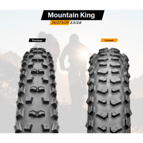  Continental Mountain King 2.2, 27.5x2.20, 55-584, Foldable, 
PureGrip, Performance, Skin,  5