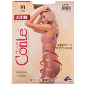   Conte Elegant ACTIVE 40 den 3 Bronz