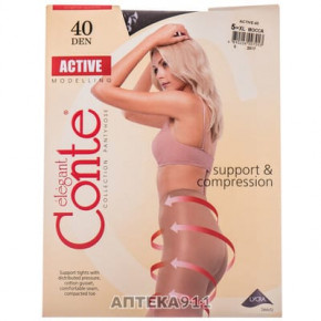   Conte Elegant ACTIVE 40 den 5 Mocca