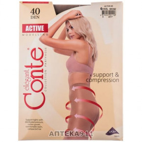   Conte Elegant ACTIVE 40 den 6 Bronz