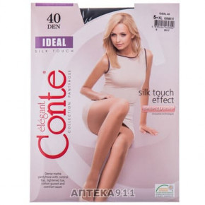   Conte Elegant IDEAL 40 den 5 Grafit