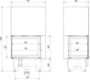   Kratki VNL 700/480  BS G 6