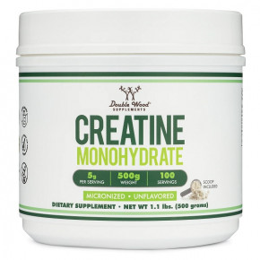  Double Wood  Creatine Powder, 500 grams