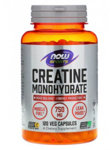  NOW Creatine 750 mg 120 caps